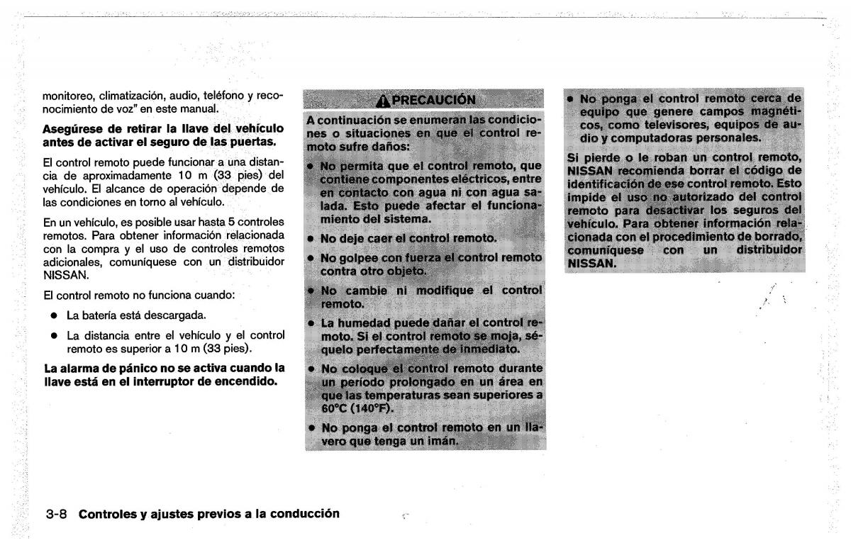 Nissan Pathfinder III 3 manual del propietario / page 162