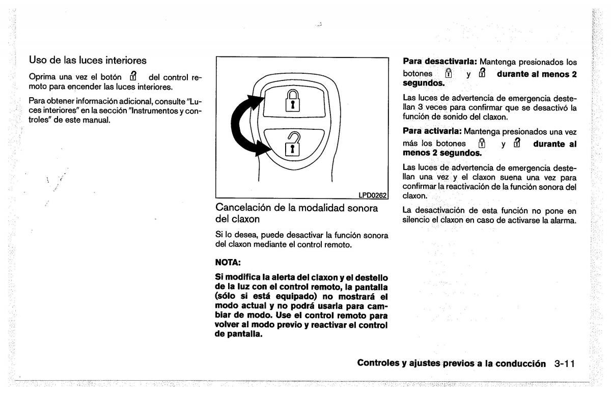 Nissan Pathfinder III 3 manual del propietario / page 165