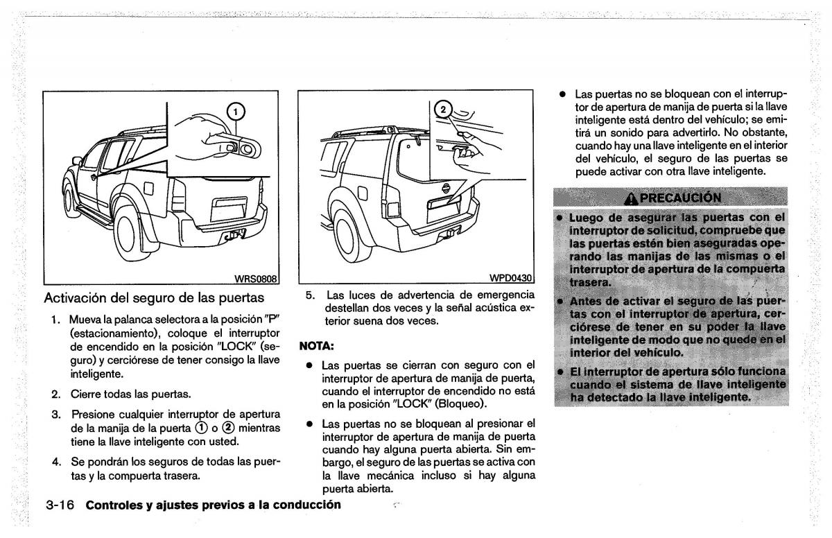 Nissan Pathfinder III 3 manual del propietario / page 170