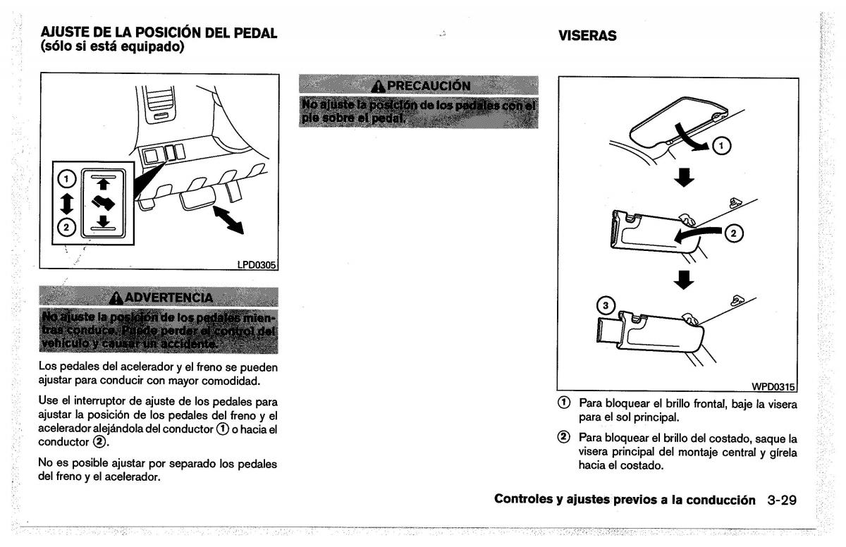 Nissan Pathfinder III 3 manual del propietario / page 183