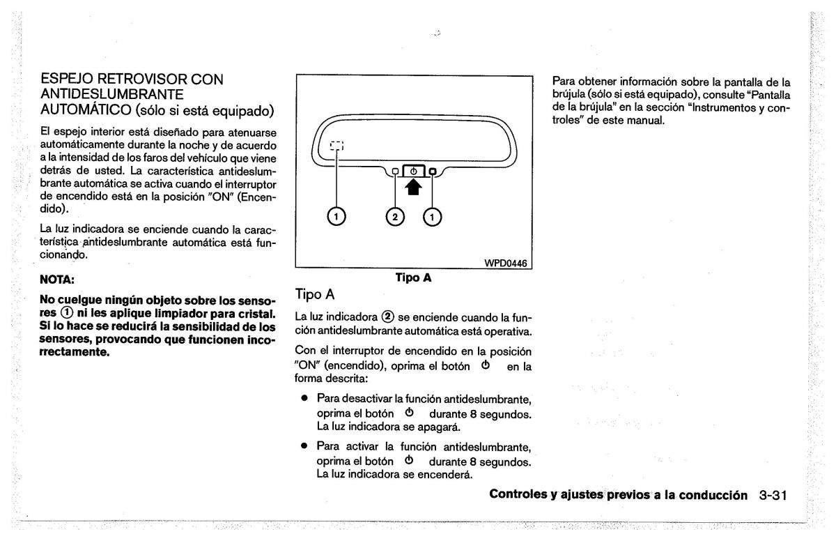 Nissan Pathfinder III 3 manual del propietario / page 185