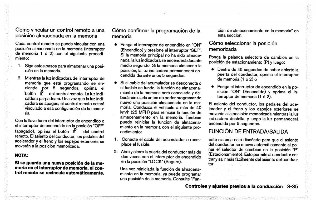 Nissan Pathfinder III 3 manual del propietario / page 189