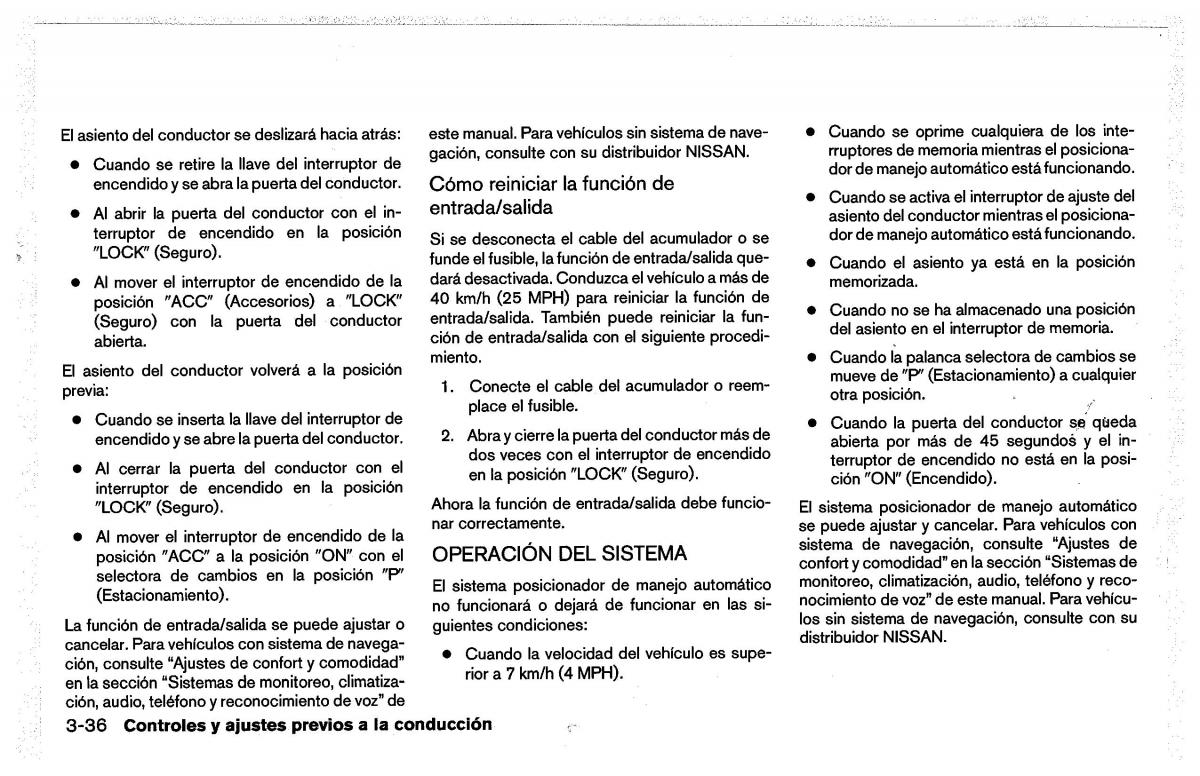 Nissan Pathfinder III 3 manual del propietario / page 190