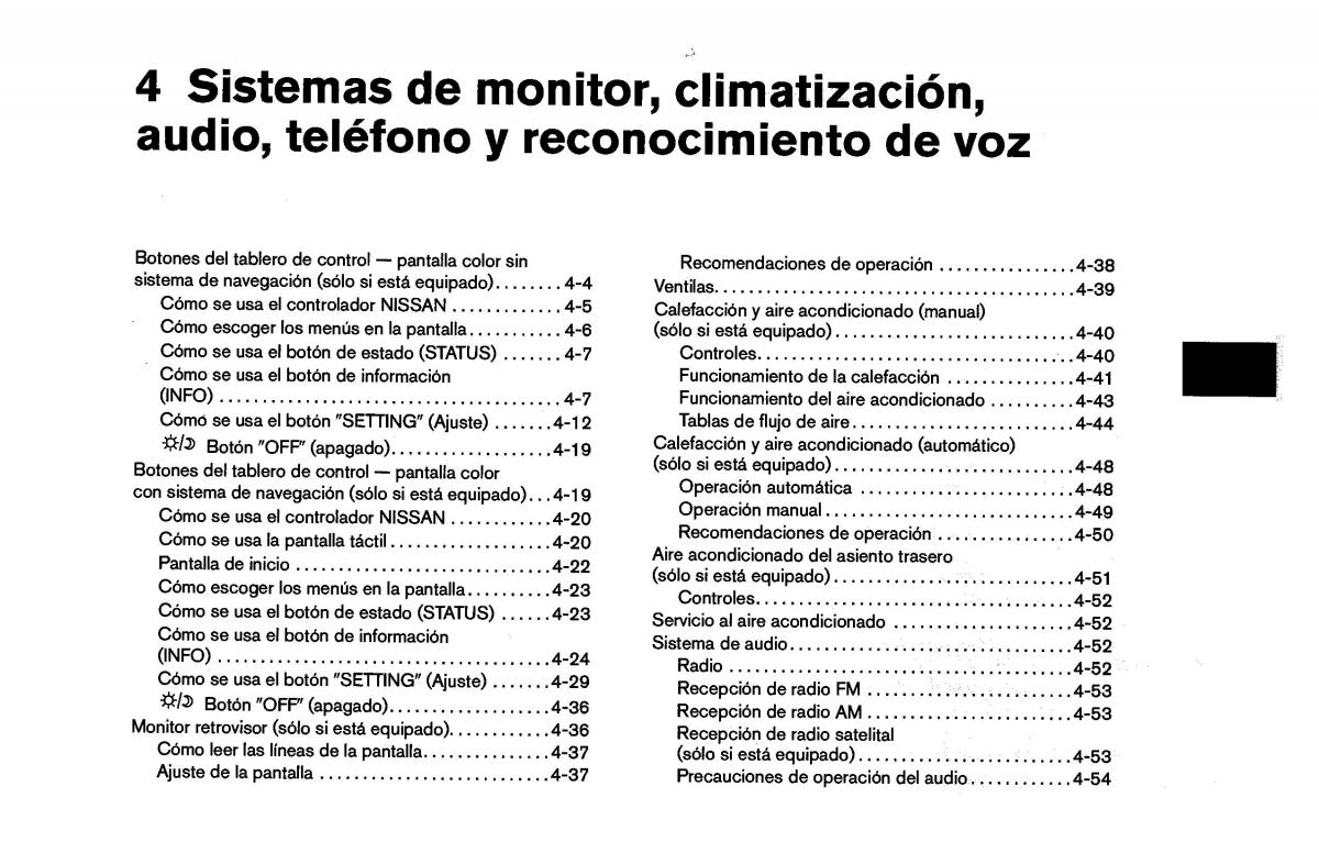 Nissan Pathfinder III 3 manual del propietario / page 191