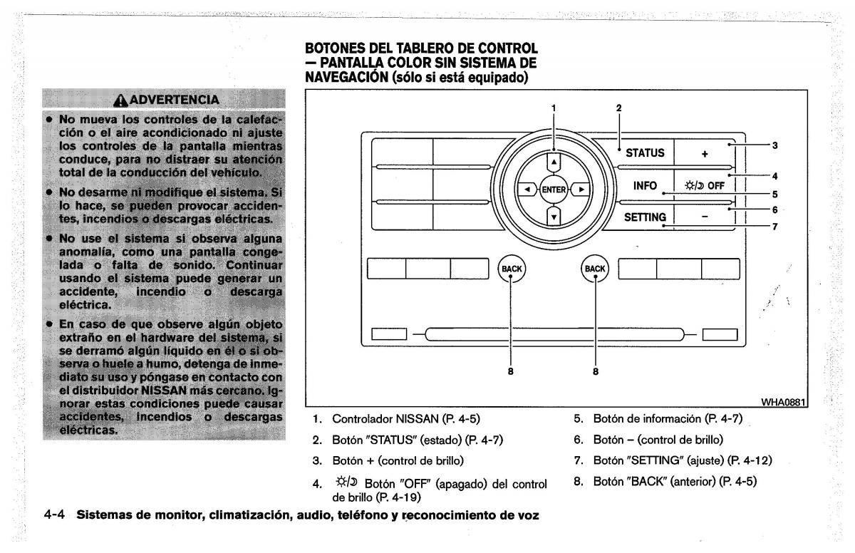 Nissan Pathfinder III 3 manual del propietario / page 194