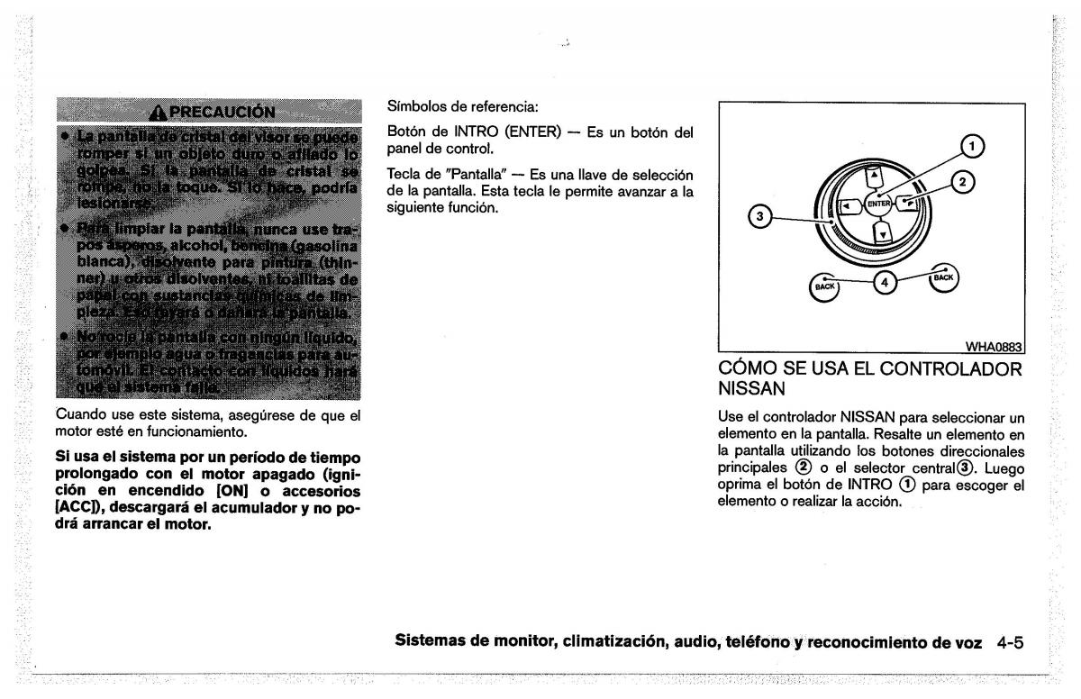 Nissan Pathfinder III 3 manual del propietario / page 195