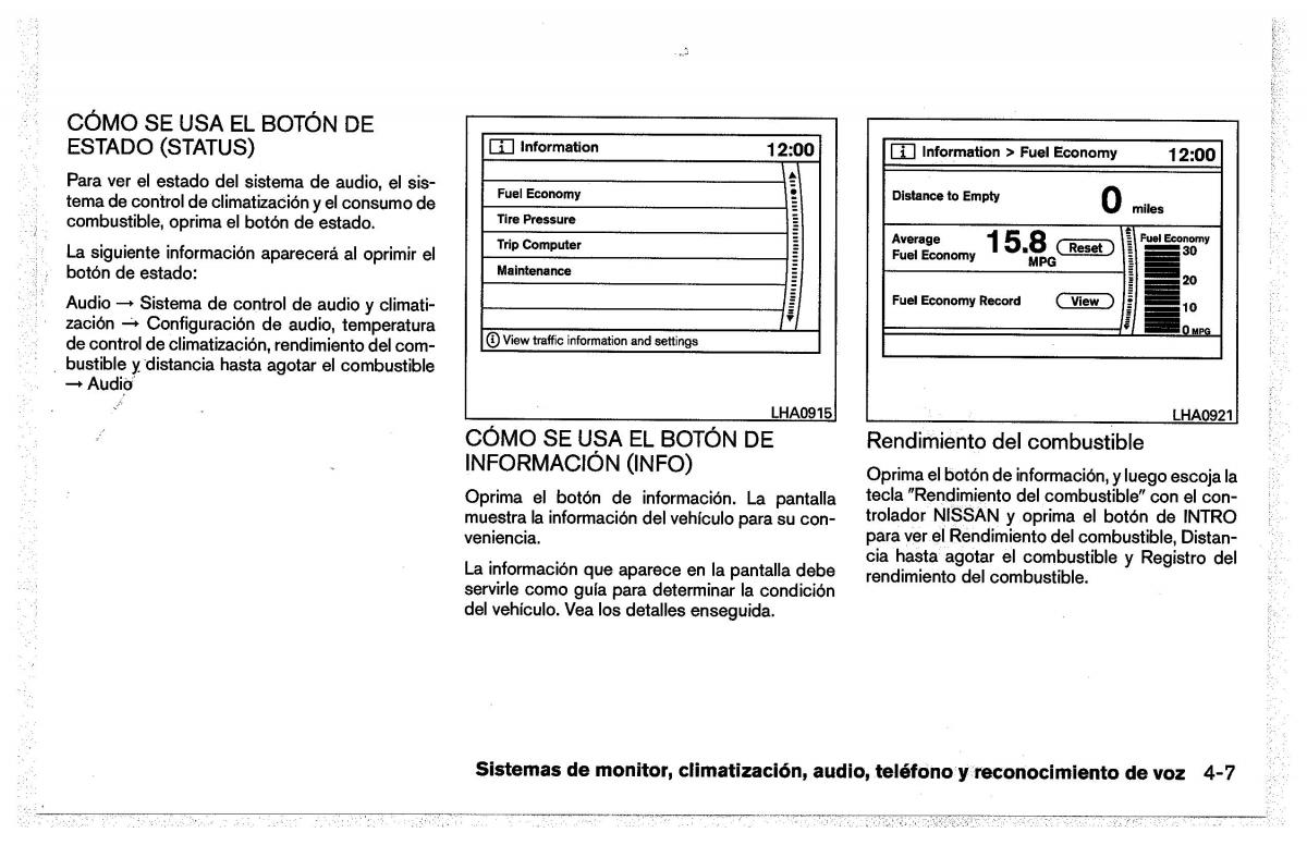 Nissan Pathfinder III 3 manual del propietario / page 197