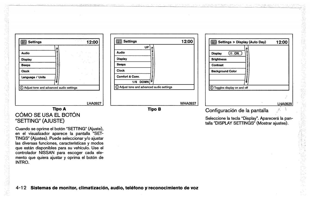 Nissan Pathfinder III 3 manual del propietario / page 202