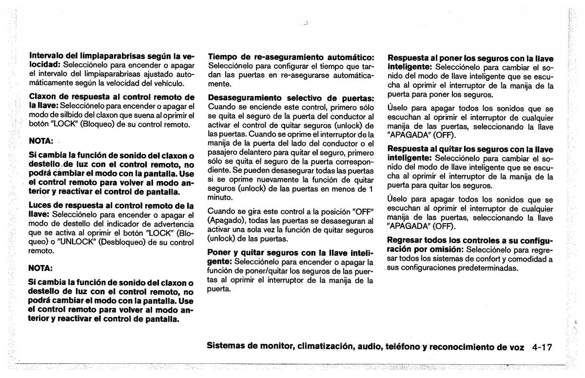 Nissan Pathfinder III 3 manual del propietario / page 207