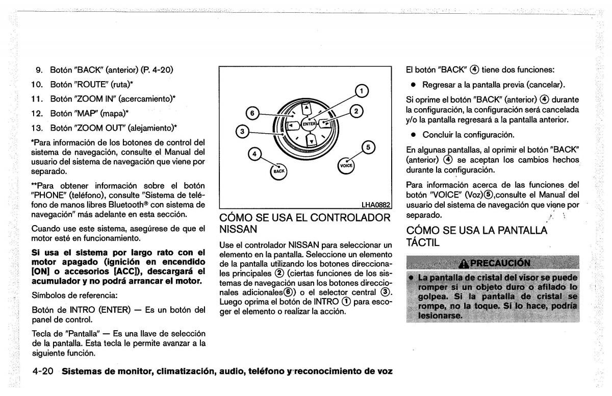 Nissan Pathfinder III 3 manual del propietario / page 210