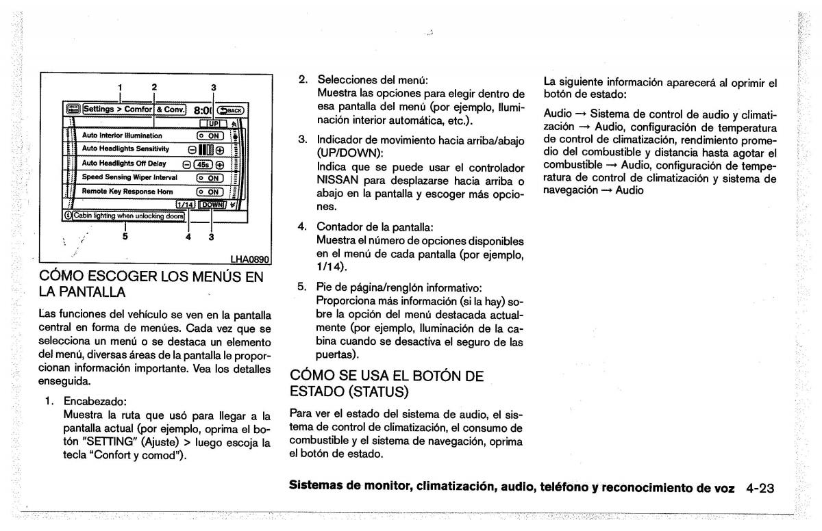 Nissan Pathfinder III 3 manual del propietario / page 213