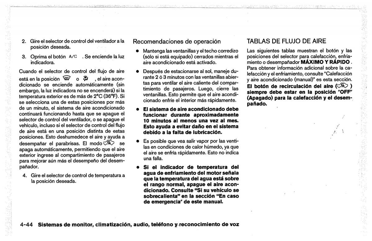 Nissan Pathfinder III 3 manual del propietario / page 234