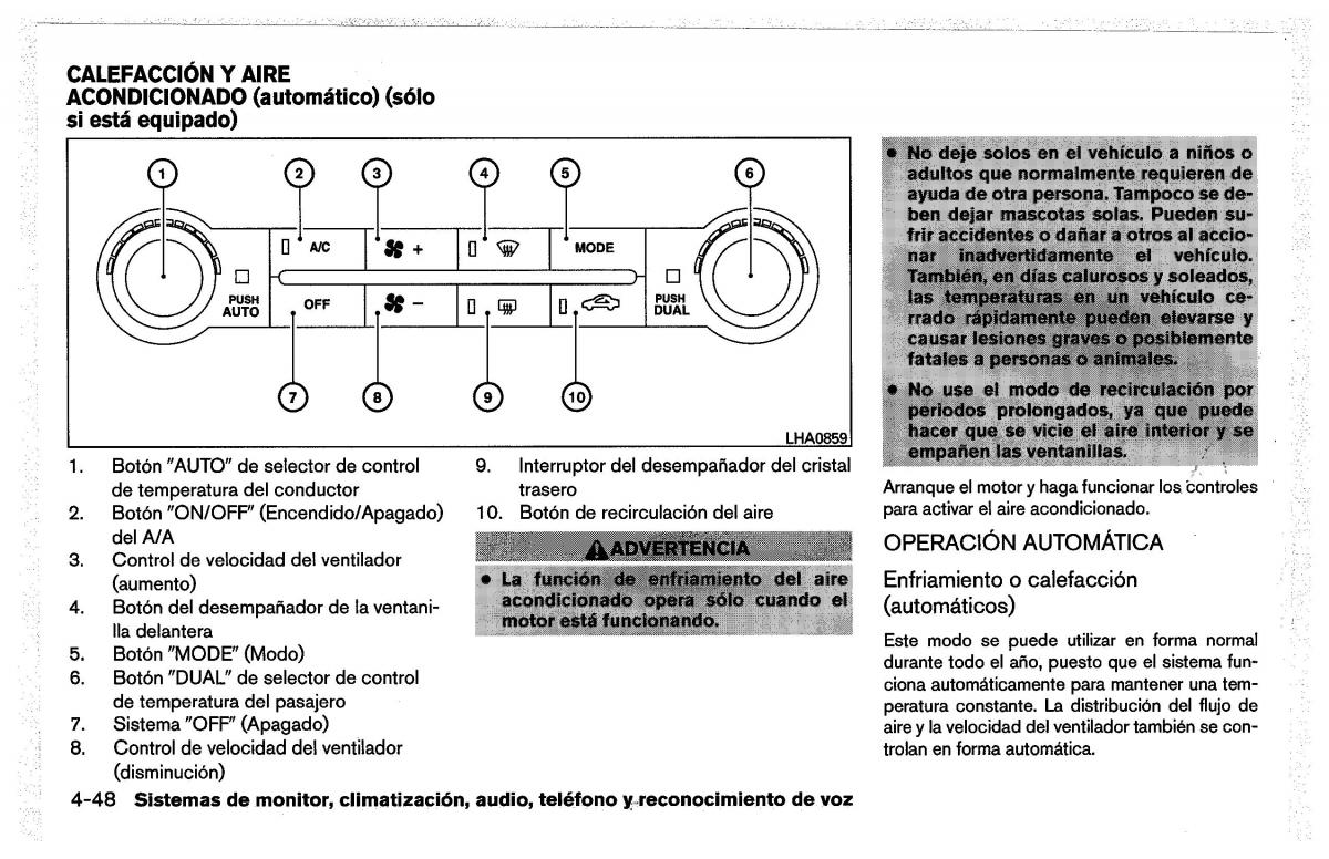 Nissan Pathfinder III 3 manual del propietario / page 238