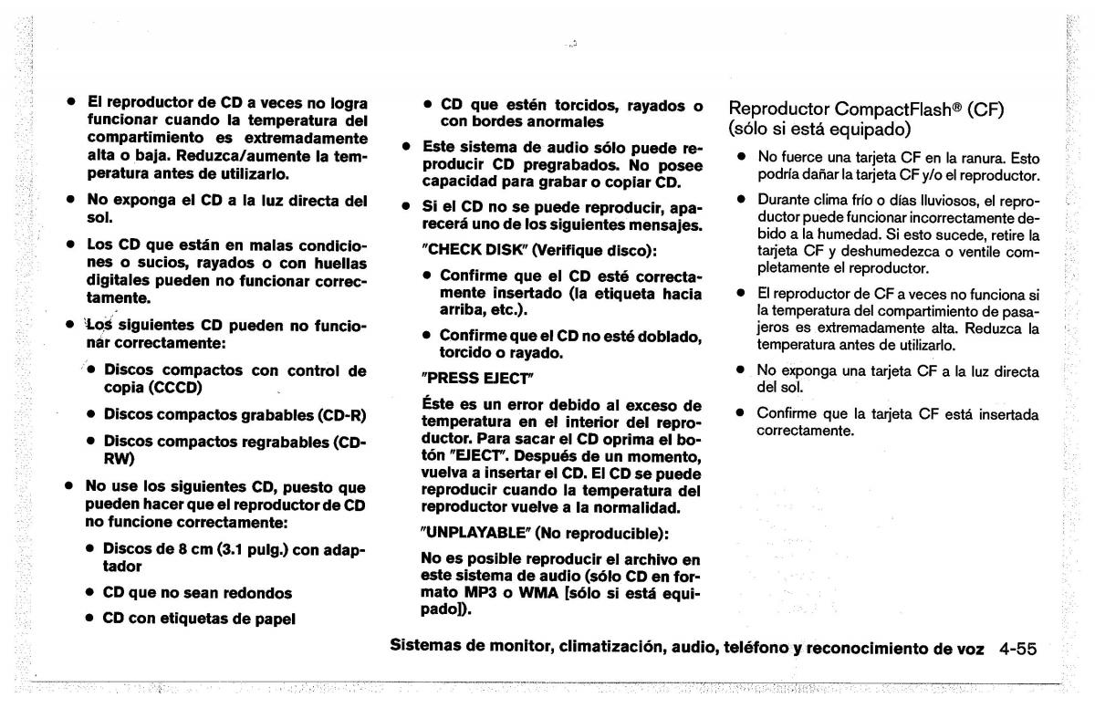 Nissan Pathfinder III 3 manual del propietario / page 245