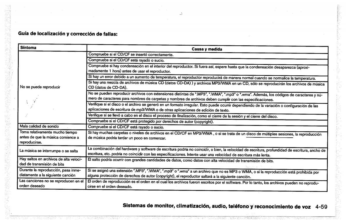 Nissan Pathfinder III 3 manual del propietario / page 249