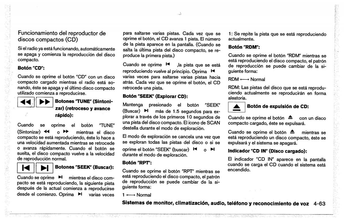 Nissan Pathfinder III 3 manual del propietario / page 253