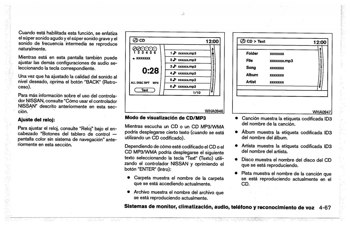 Nissan Pathfinder III 3 manual del propietario / page 257