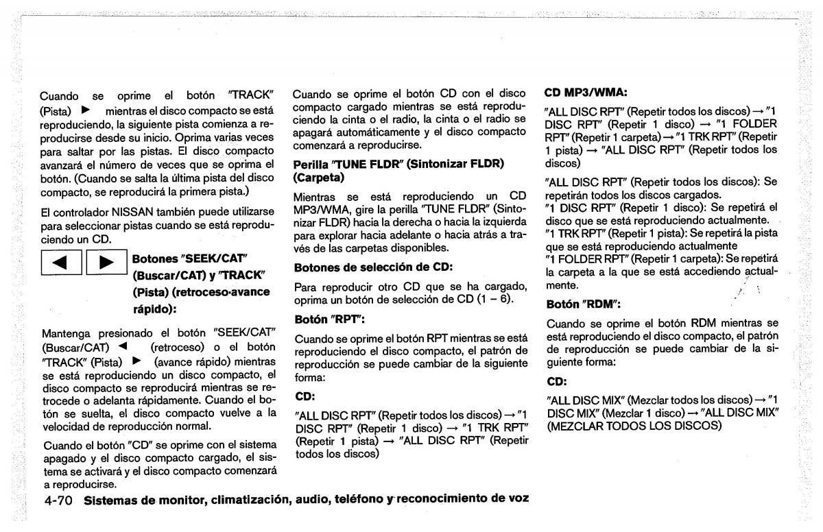 Nissan Pathfinder III 3 manual del propietario / page 260