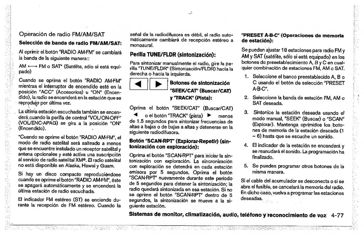 Nissan Pathfinder III 3 manual del propietario / page 267