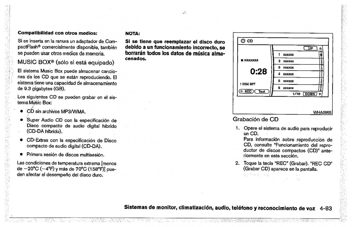 Nissan Pathfinder III 3 manual del propietario / page 273