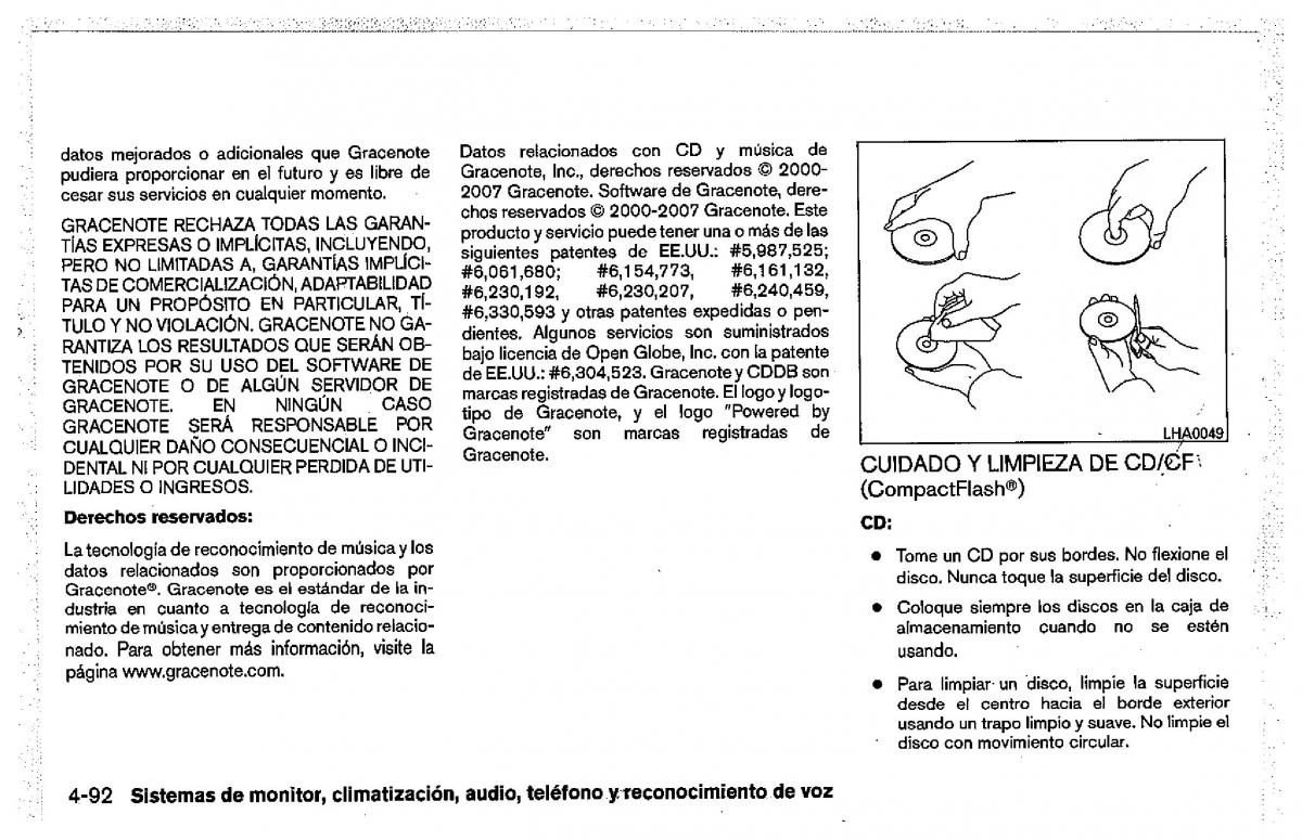 Nissan Pathfinder III 3 manual del propietario / page 282