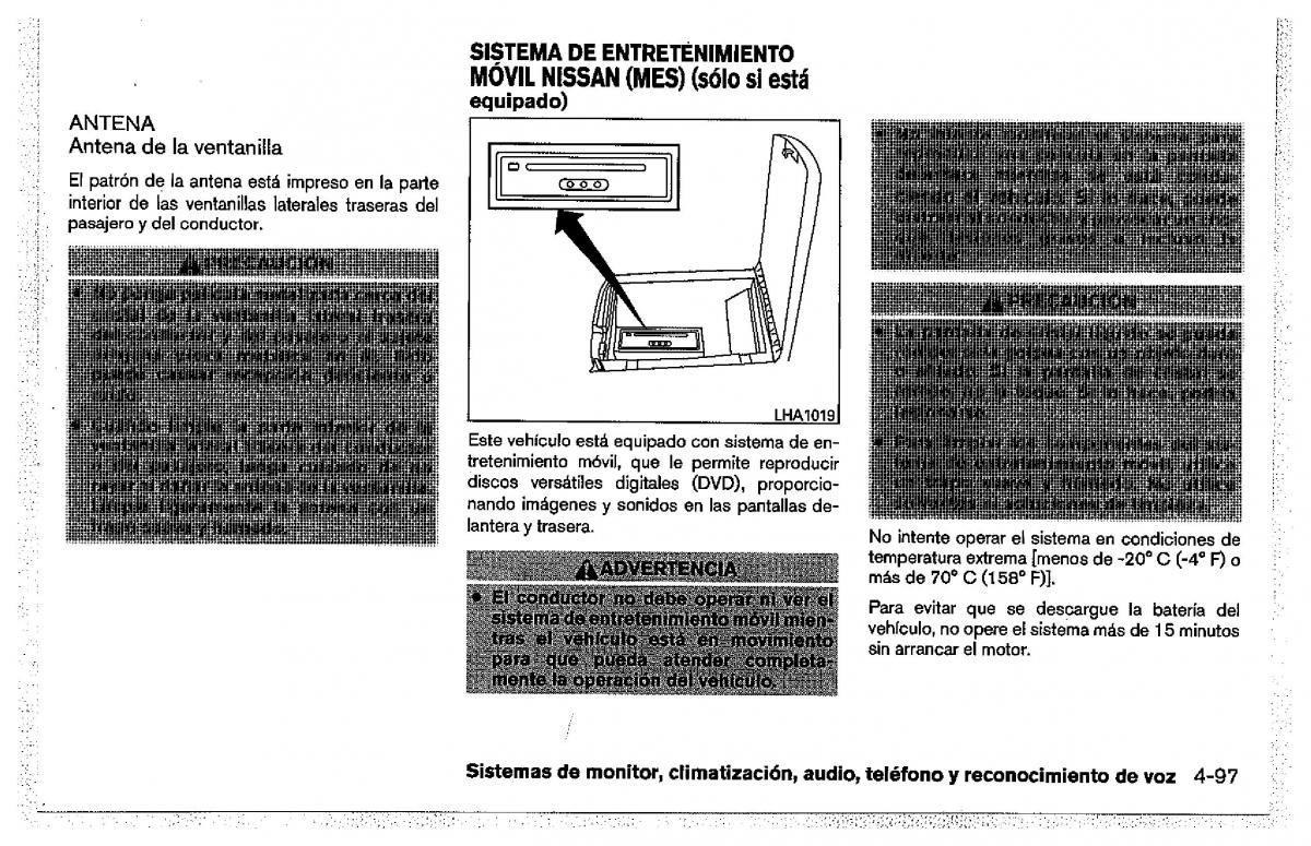 Nissan Pathfinder III 3 manual del propietario / page 287