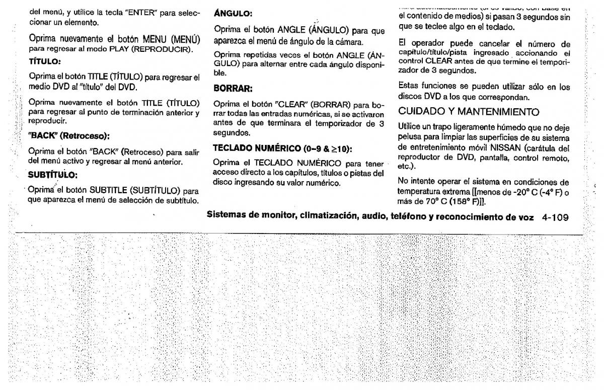 Nissan Pathfinder III 3 manual del propietario / page 299