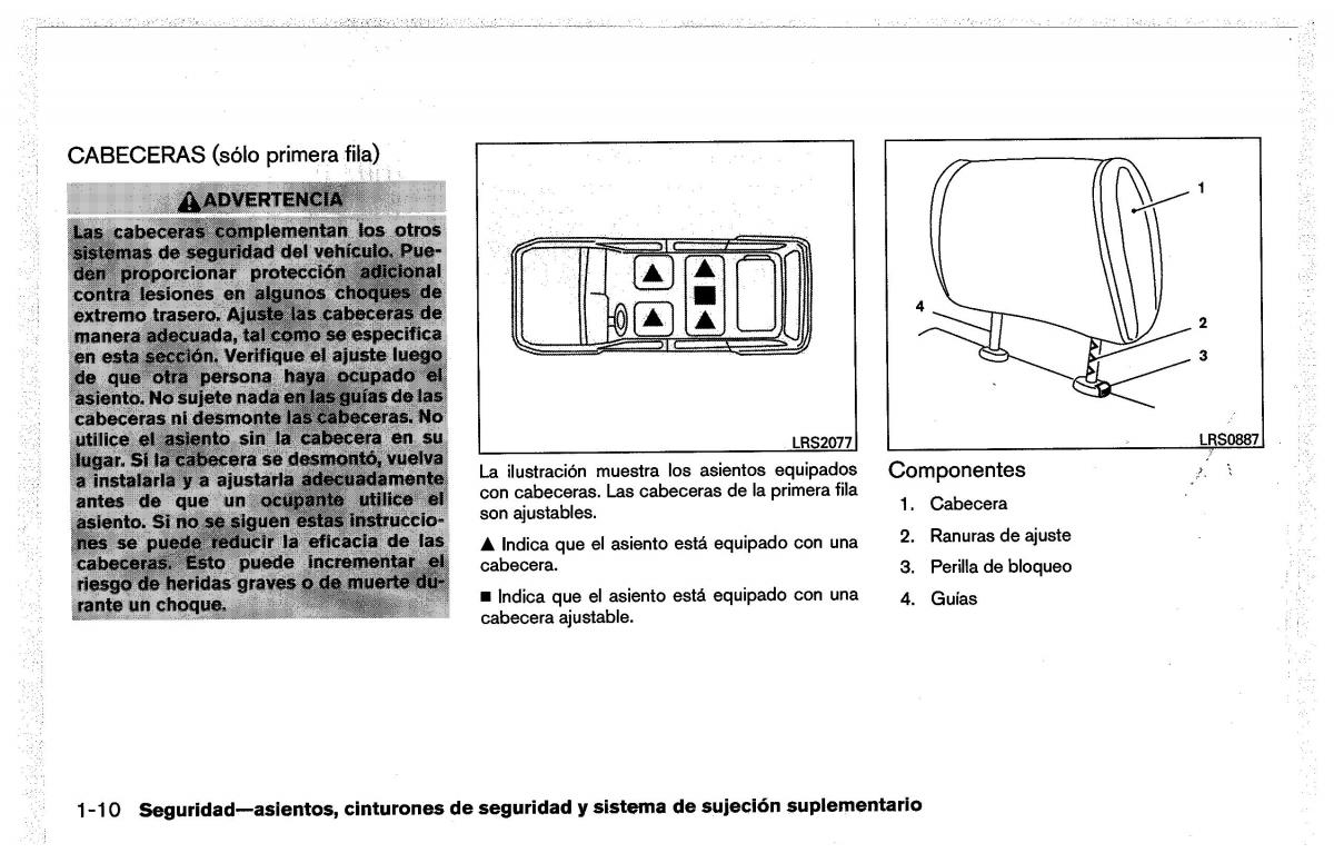 Nissan Pathfinder III 3 manual del propietario / page 30