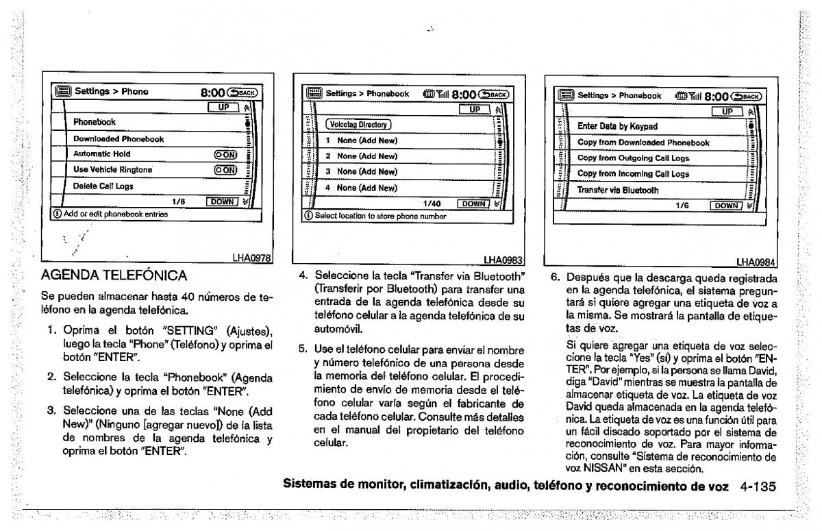 Nissan Pathfinder III 3 manual del propietario / page 325