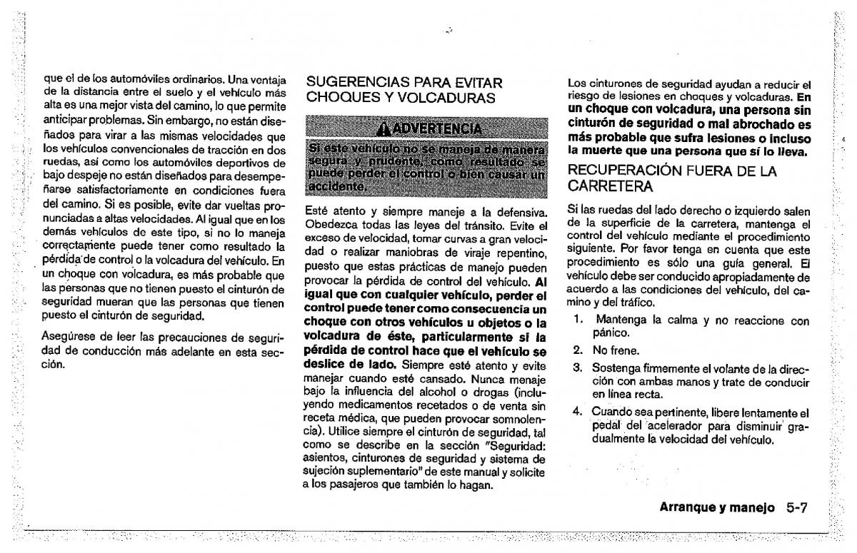 Nissan Pathfinder III 3 manual del propietario / page 367