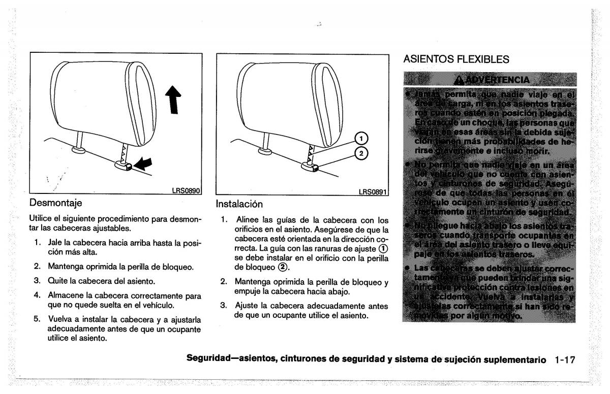 Nissan Pathfinder III 3 manual del propietario / page 37