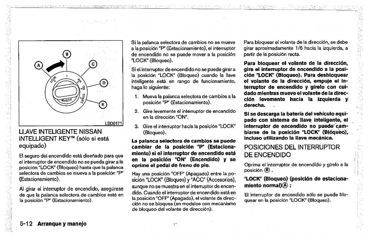 Nissan Pathfinder III 3 manual del propietario / page 372