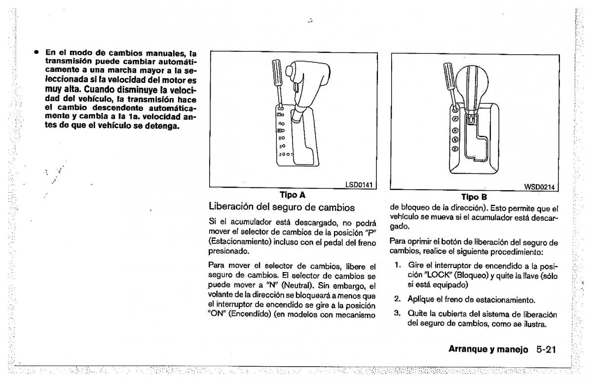 Nissan Pathfinder III 3 manual del propietario / page 381