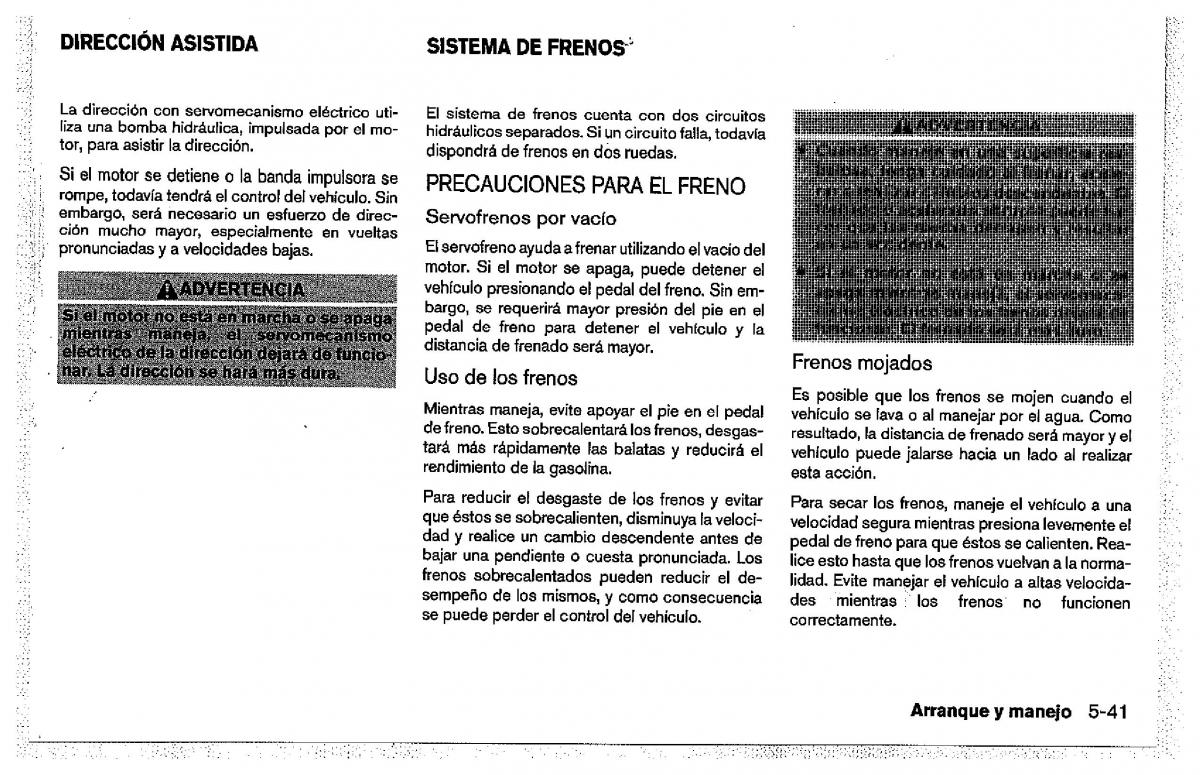 Nissan Pathfinder III 3 manual del propietario / page 401