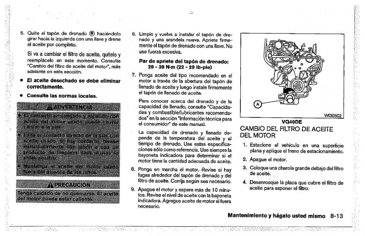 Nissan Pathfinder III 3 manual del propietario / page 445