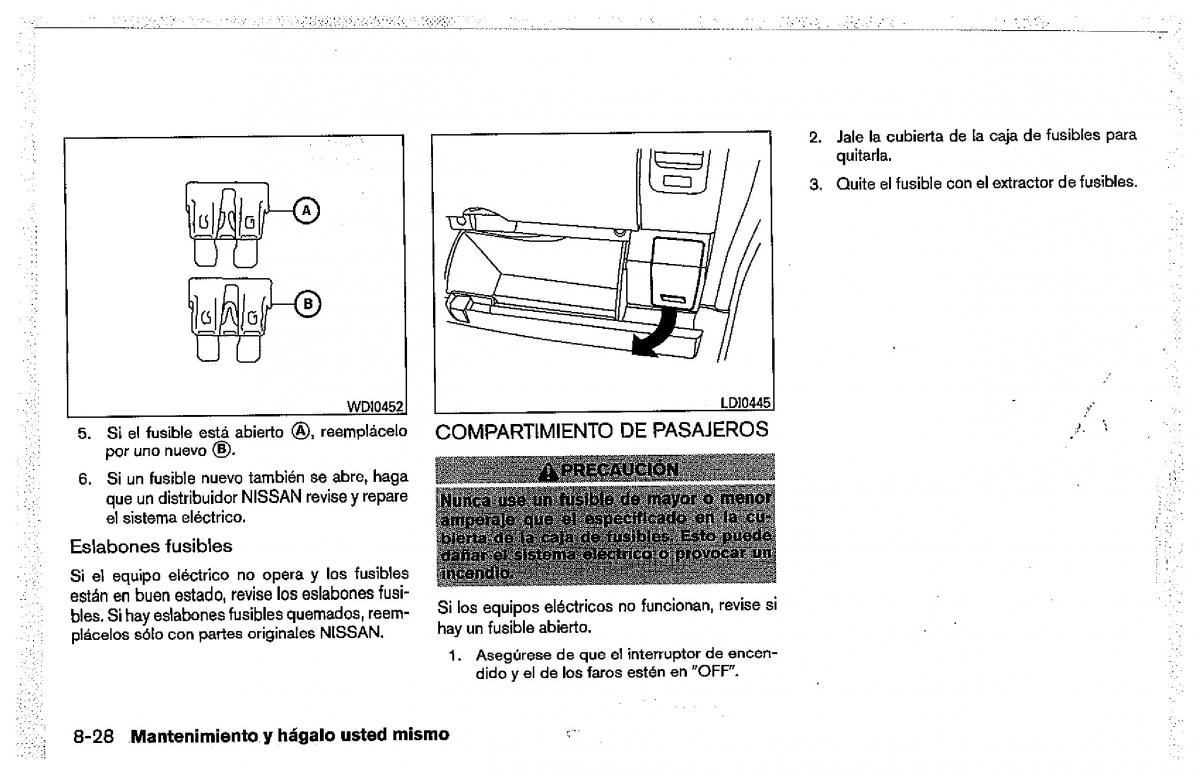 Nissan Pathfinder III 3 manual del propietario / page 460