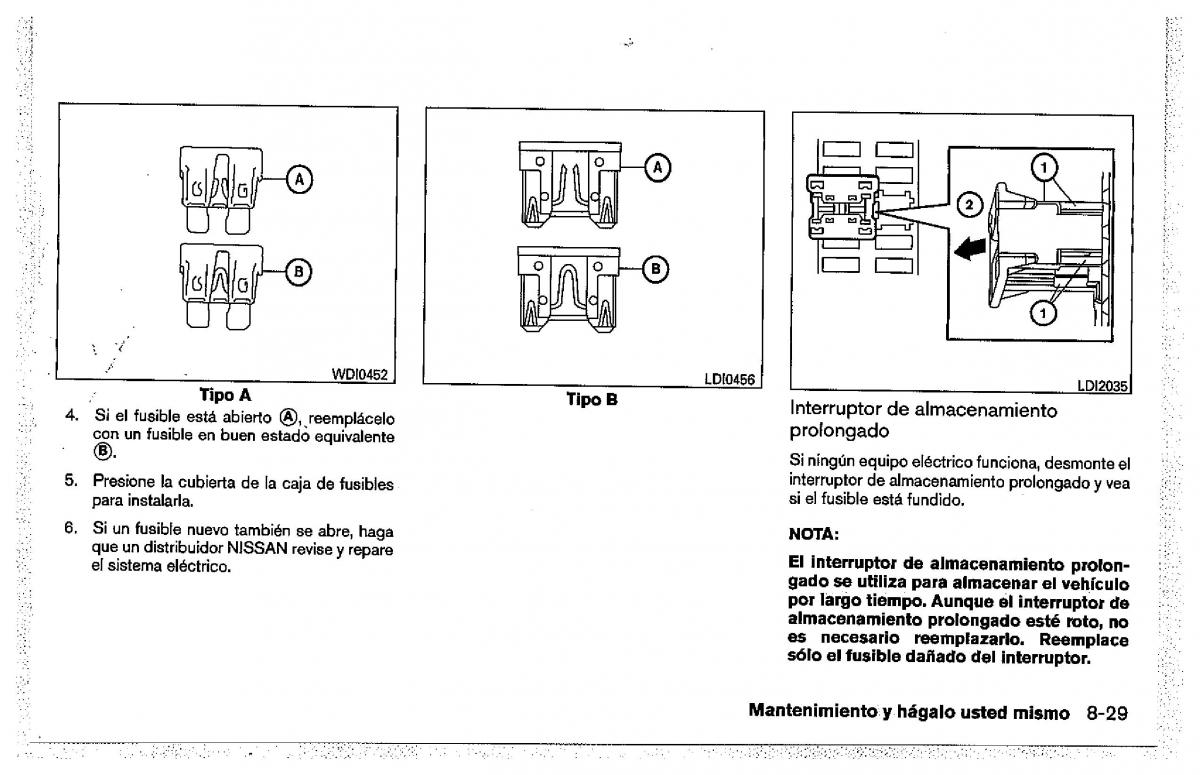 Nissan Pathfinder III 3 manual del propietario / page 461