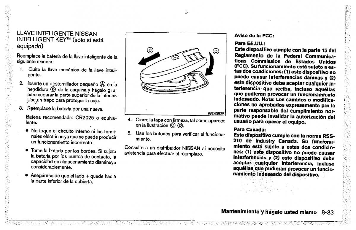 Nissan Pathfinder III 3 manual del propietario / page 465