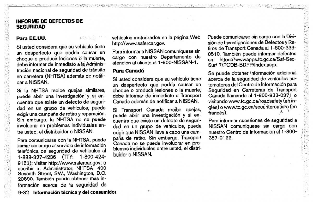 Nissan Pathfinder III 3 manual del propietario / page 516