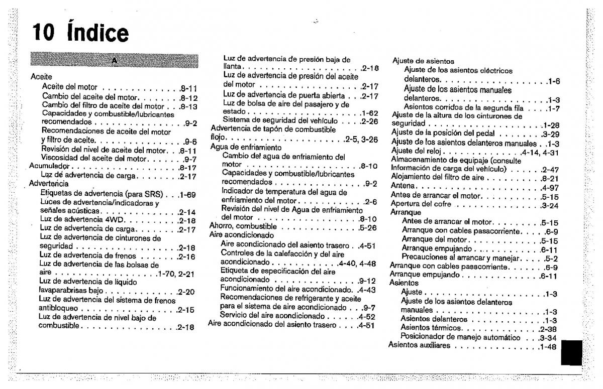 Nissan Pathfinder III 3 manual del propietario / page 519