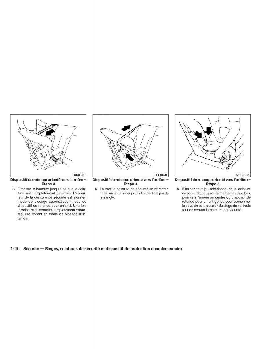 Nissan Pathfinder III 3 manuel du proprietaire / page 61