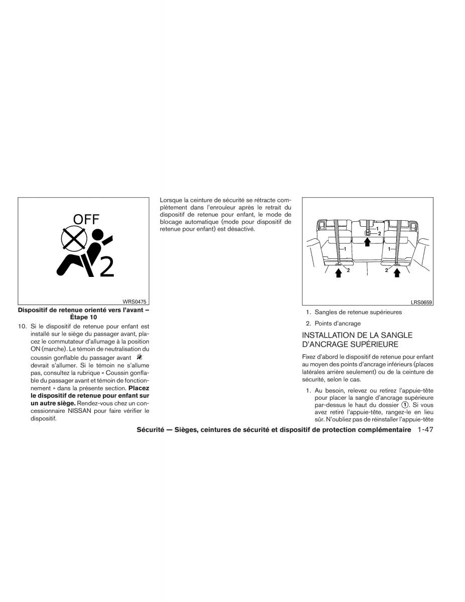 Nissan Pathfinder III 3 manuel du proprietaire / page 68