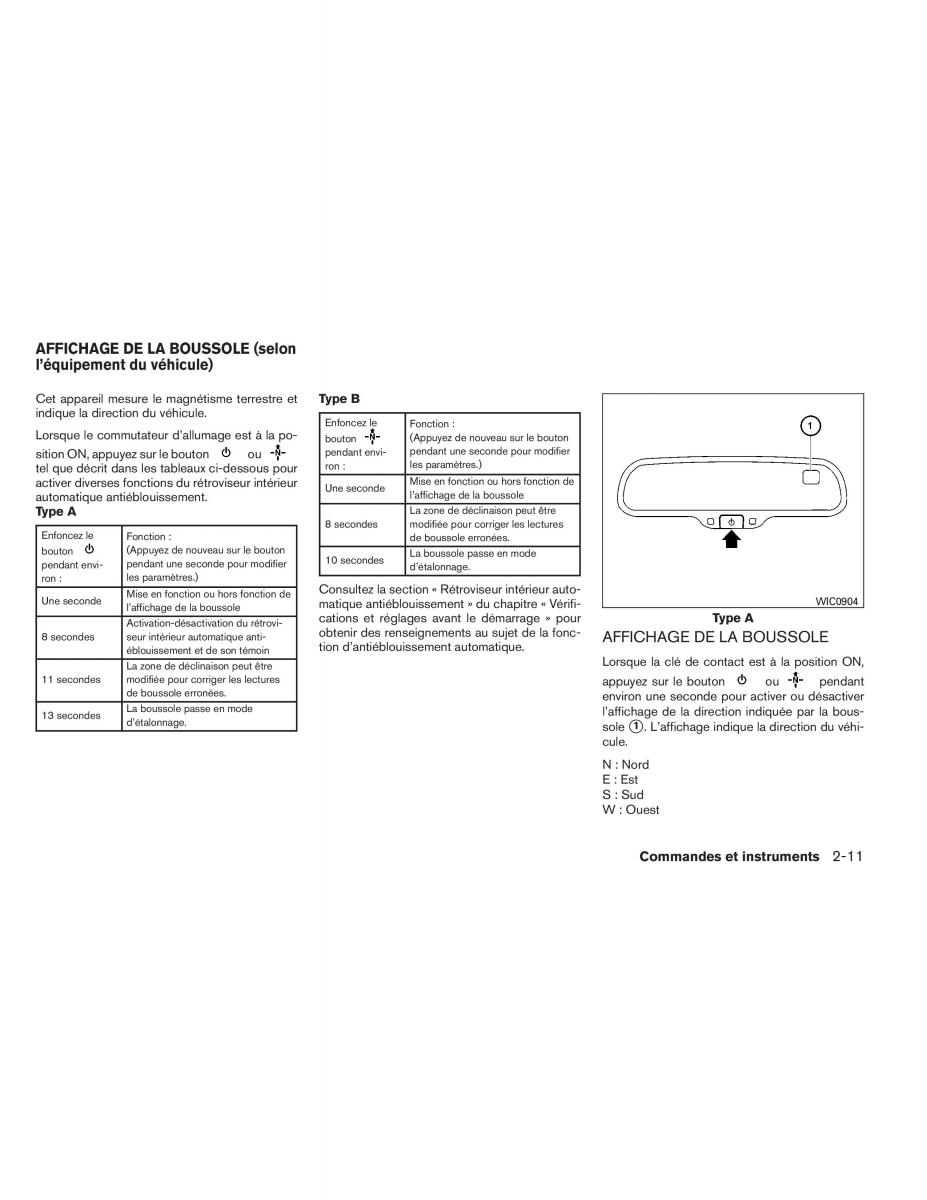 Nissan Pathfinder III 3 manuel du proprietaire / page 104