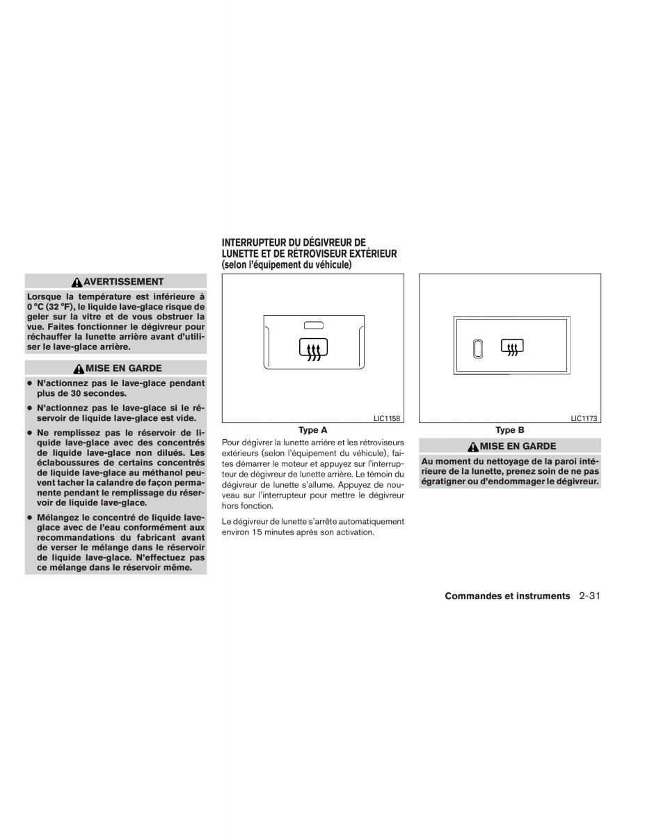 Nissan Pathfinder III 3 manuel du proprietaire / page 124