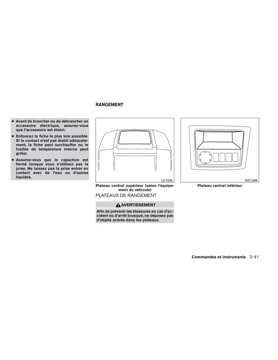 Nissan Pathfinder III 3 manuel du proprietaire / page 134