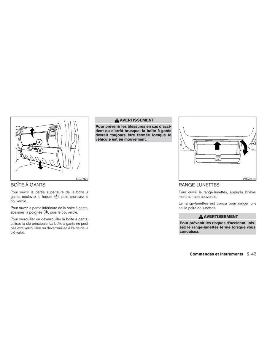 Nissan Pathfinder III 3 manuel du proprietaire / page 136