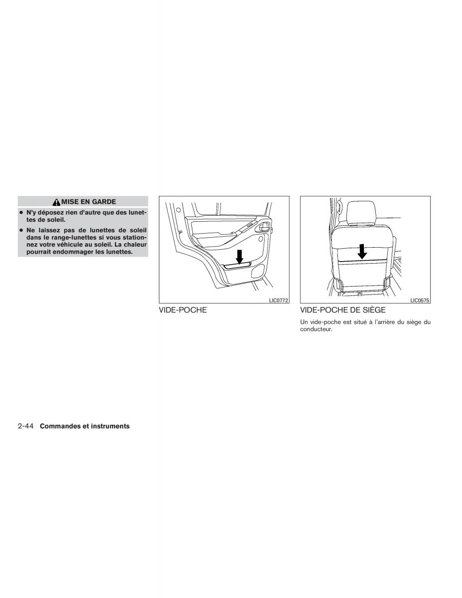 Nissan Pathfinder III 3 manuel du proprietaire / page 137