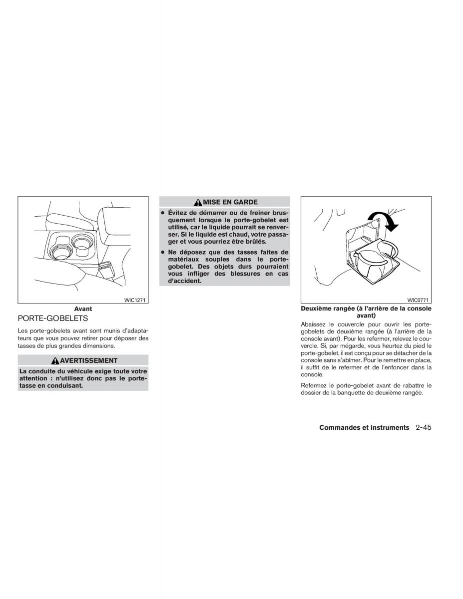 Nissan Pathfinder III 3 manuel du proprietaire / page 138