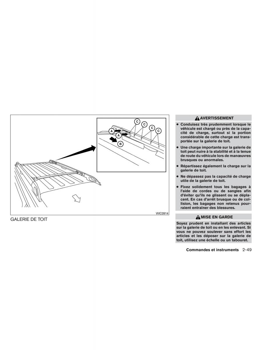 Nissan Pathfinder III 3 manuel du proprietaire / page 142