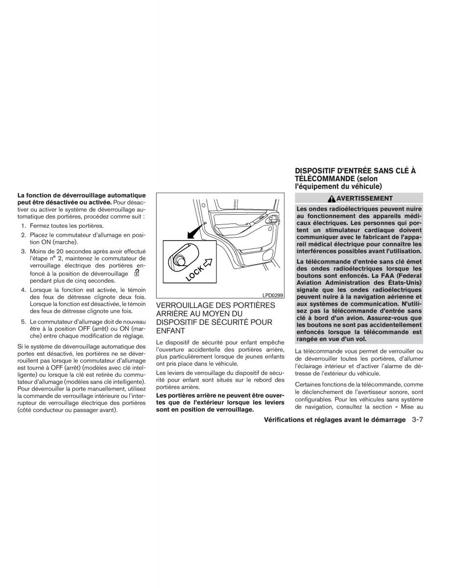 Nissan Pathfinder III 3 manuel du proprietaire / page 162